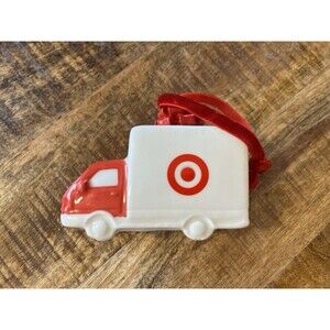 Target Wondershop 2024 Ceramic Bullseye Truck Christmas Ornament